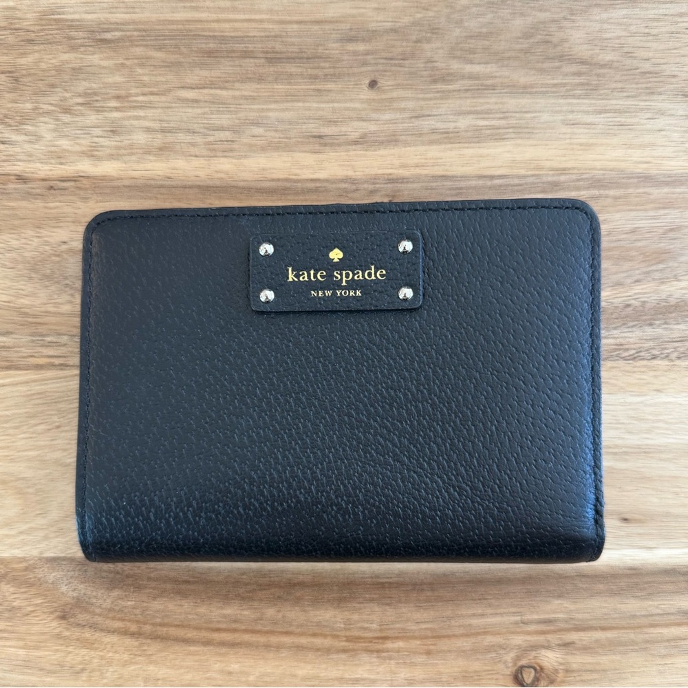 Kate Spade Black Leather Wallet
